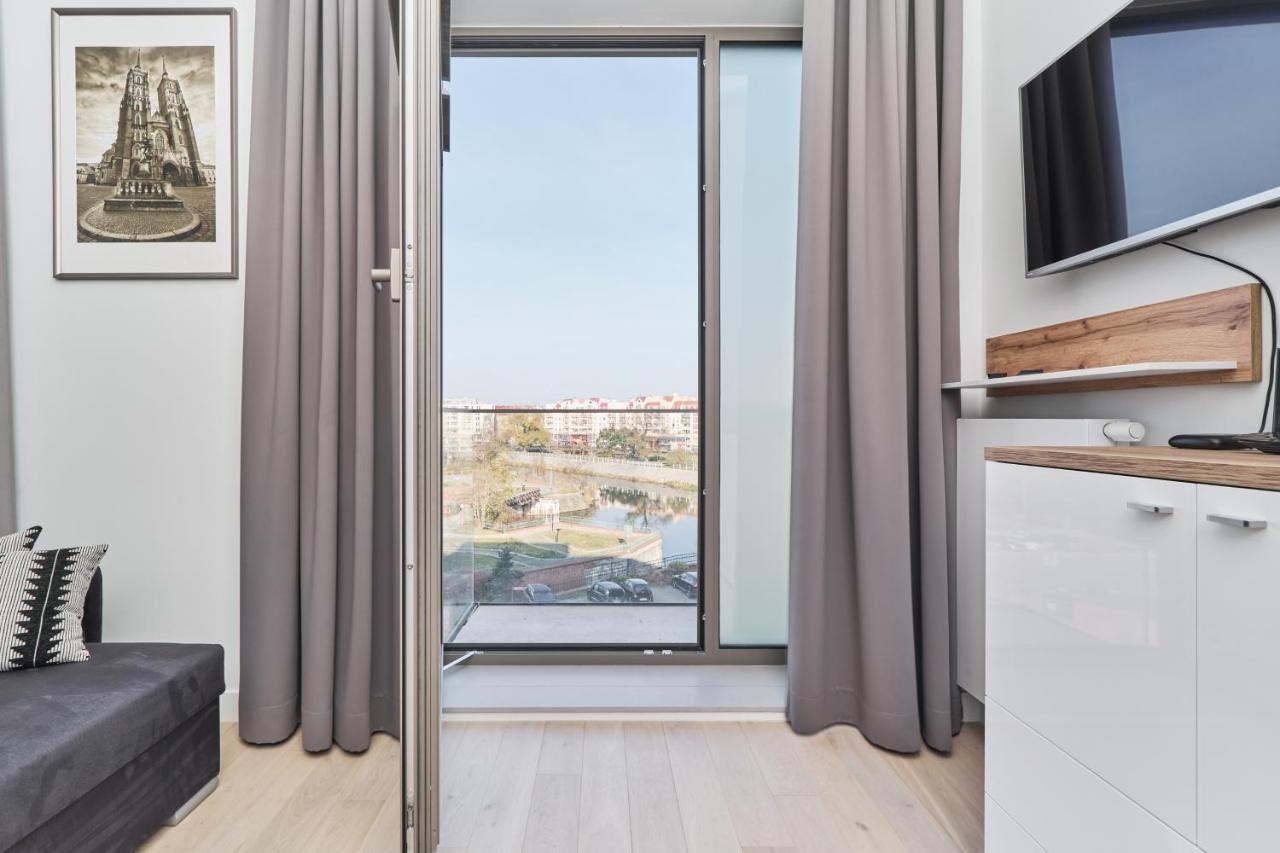 ורוצלב Eleganckie Studia Wyspa Slodowa By Noclegi Renters מראה חיצוני תמונה